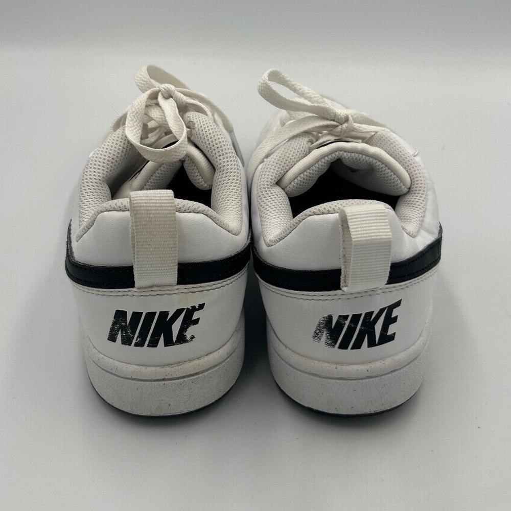 Nike Court Borough Low Recraft White Black Kids Sneakers DV5456-104 Size 5.5Y - Picture 3 of 5